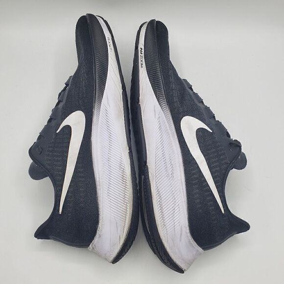Nike Air Zoom Pegasus Running Jogging Shoes Men's Black/White Size 14 - Picture 14 of 17